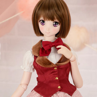 Anniversary Strawberry Dress – Dollfie Dream Outfit for DD & DDdy