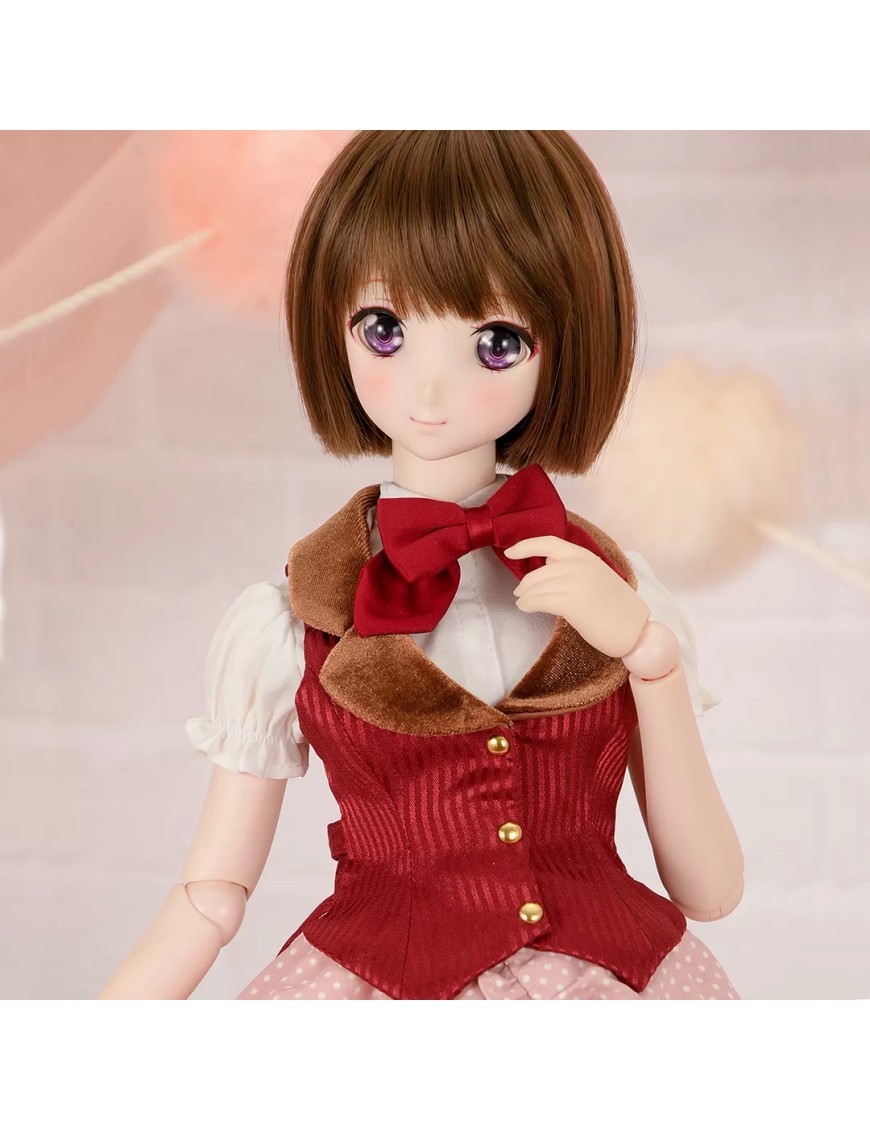 Anniversary Strawberry Dress – Dollfie Dream Outfit for DD & DDdy