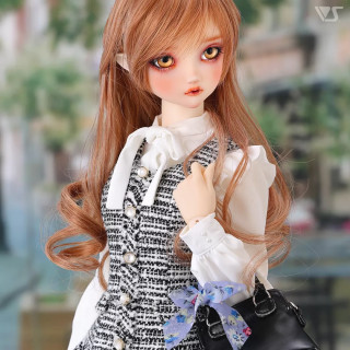 Tweed Dress Set – Elegant Outfit for Dollfie Dream | Papattes Store