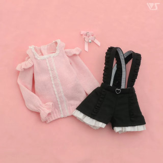 Sweet Little Demon Knit Set / Mini – 1/4 Doll Outfit (Volks)