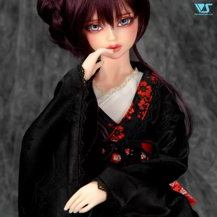 Maiden Kimono Dress (Nocturne)