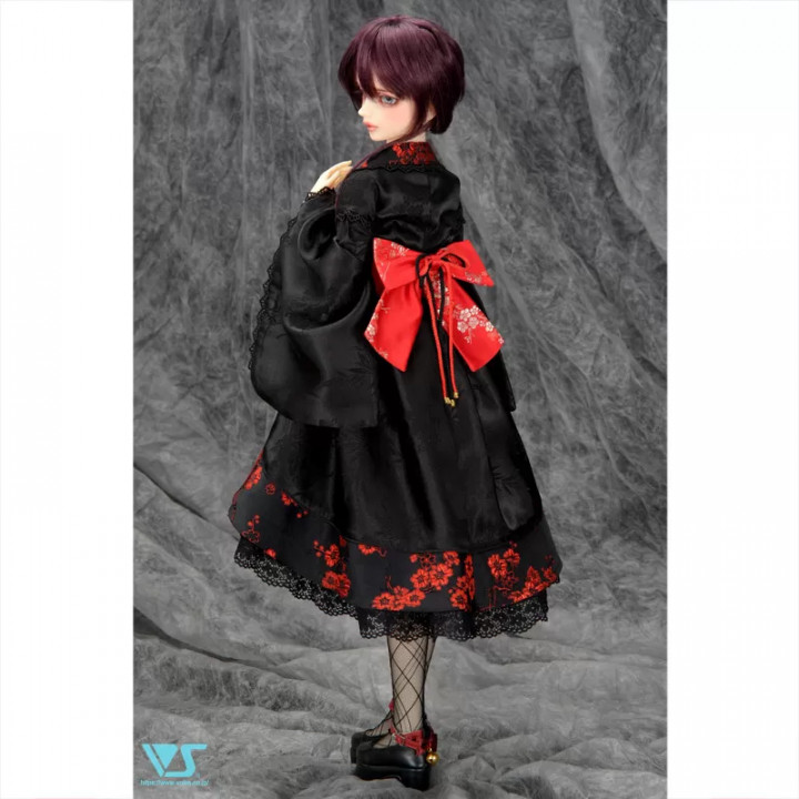 Maiden Kimono Dress (Nocturne)