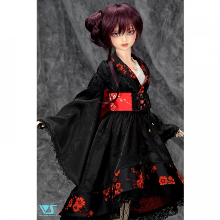 Maiden Kimono Dress (Nocturne)