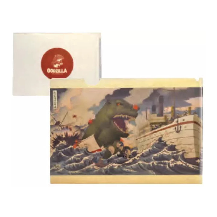 Godzilla A4 Clear File – Japanese art – Toho