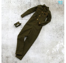 SD Casual Overalls (Khaki)