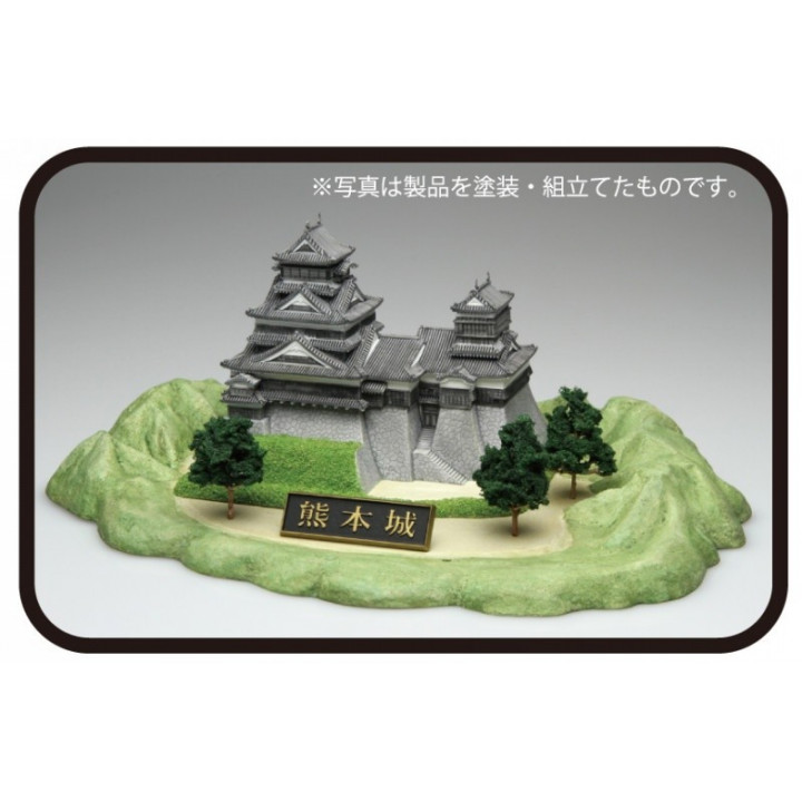 Kumamoto Castle Kumamon Ver. – Japanese Model Kit Kawada