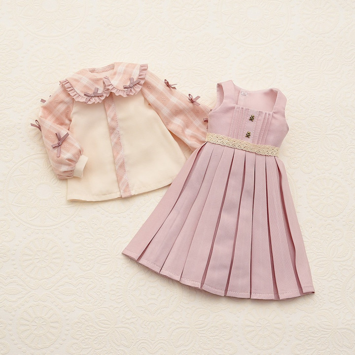 Bärenohren-Koordinatenset / Mini (Erdbeermilch)