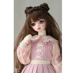 Bear Ears Coord Set (Strawberry Milk)