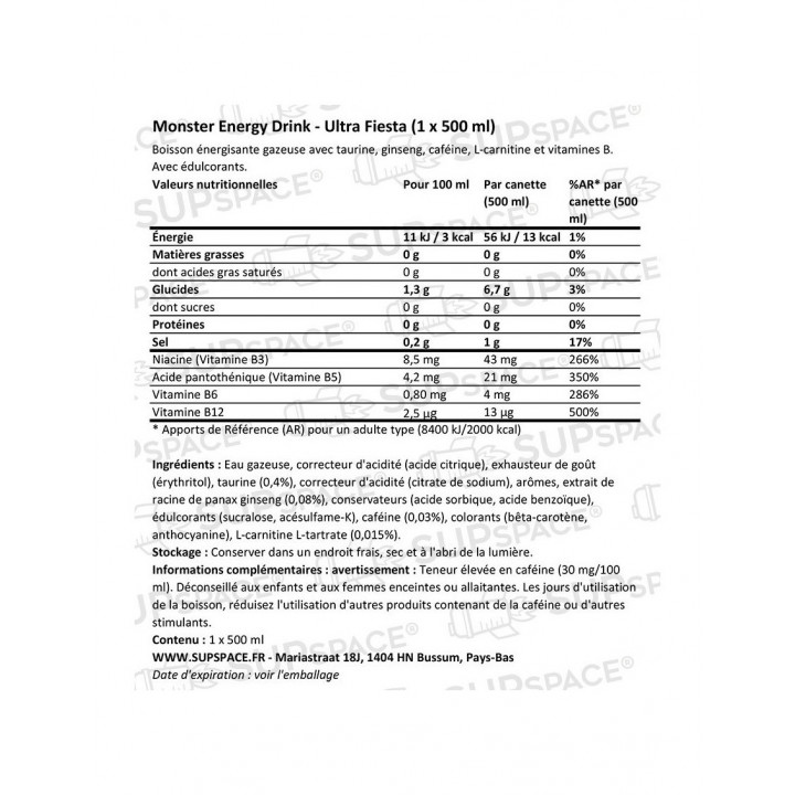 Monster Energy Ultra Zuckerfrei – Energy‑Drink ohne Kalorien