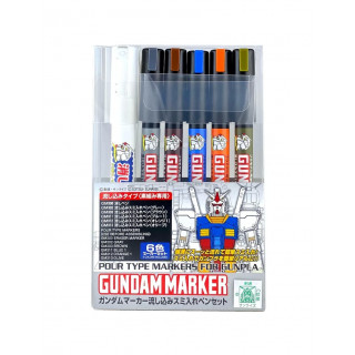 Marker Set - Gundam and Molotow