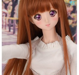 Halter neck dress (brown)