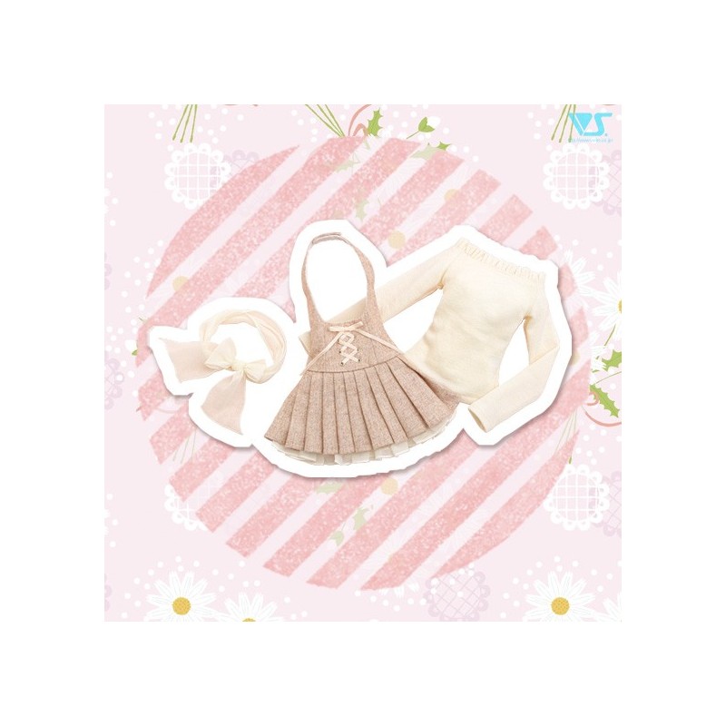 Halter neck dress (brown)