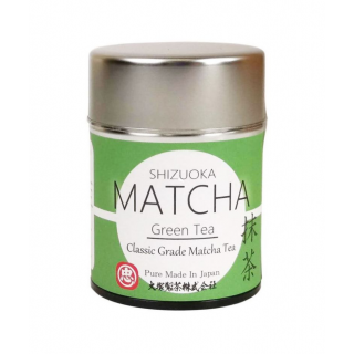 Shizuoka Matcha Pulver 30g • Japanischer Grüntee in Dose – Premiumqualität