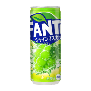 Fanta Shine Muscat – Japanische Traubenlimonade 500ml