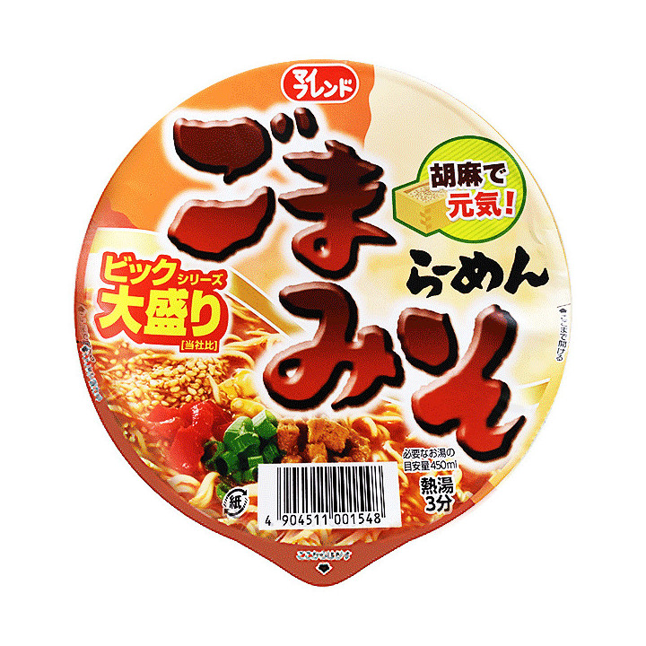 Daikoku Myfriend Big Cup Goma Ramen 105g - Japanese Instant Ramen with Miso and Sesame