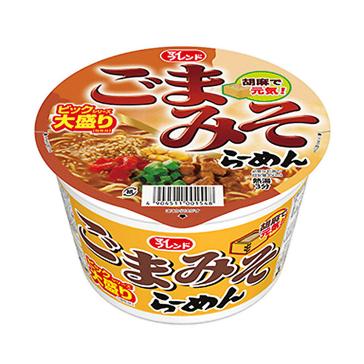 Daikoku Myfriend Big Cup Goma Ramen 105g - Japanese Instant Ramen with Miso and Sesame