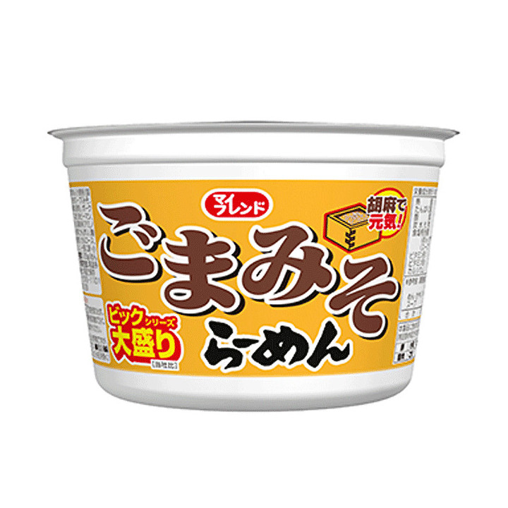 Daikoku Myfriend Big Cup Goma Ramen 105g - Japanese Instant Ramen with Miso and Sesame