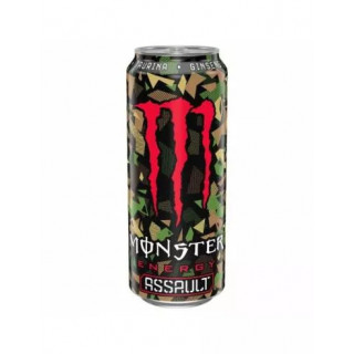 Monster Energy Assault 500ml - Intense energy boost with a taste of cola