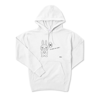 Usagi “j’ai plus un radis” Parka – Kawaii Streetwear mit französischem Humor