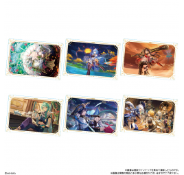 Genshin Impact Sticker Wafer Vol.2 - Metallische Aufkleber & Waffelaufkleber von Bandai