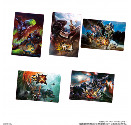 Monster Hunter 20th Anniversary – Metallic Cards & Wafers by Bandai