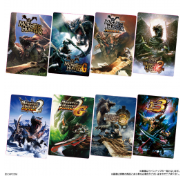Monster Hunter 20th Anniversary – Metallic Cards & Wafers by Bandai