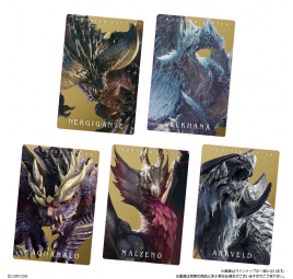 Monster Hunter 20th Anniversary – Metallic Cards & Wafers by Bandai