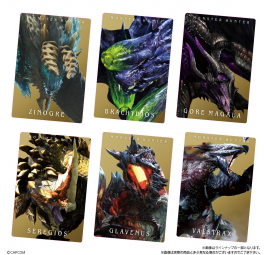 Monster Hunter 20th Anniversary – Metallic Cards & Wafers by Bandai