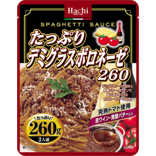 Sauce Spaghetti Hachi Demi-glace Bolognese 260g – Pour 2 personnes