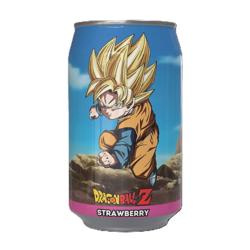 Japanische Erdbeer-Limonade – Dragon Ball Z Goten Sammlerdose | Kawaji Japanische Erdbeer-Limonade – Dragon Ball Z Goten Sammlerdose | Kawaji