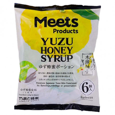 Meets Products – Yuzu Honey Syrup 6 portions | Kitou Yuzu & Honey
