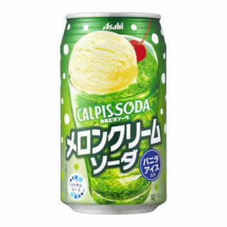 Calpis Melon Cream Soda – Japanese Melon & Cream Soft Drink